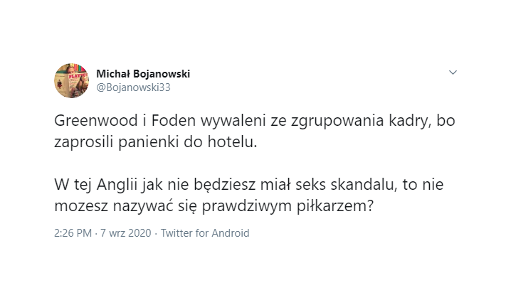 Dwóch Anglików WYRZUCONYCH z kadry